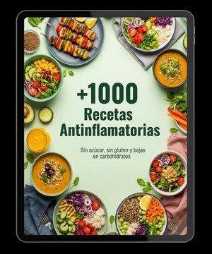 Recetario Antiinflamatorio +1000 Recetas